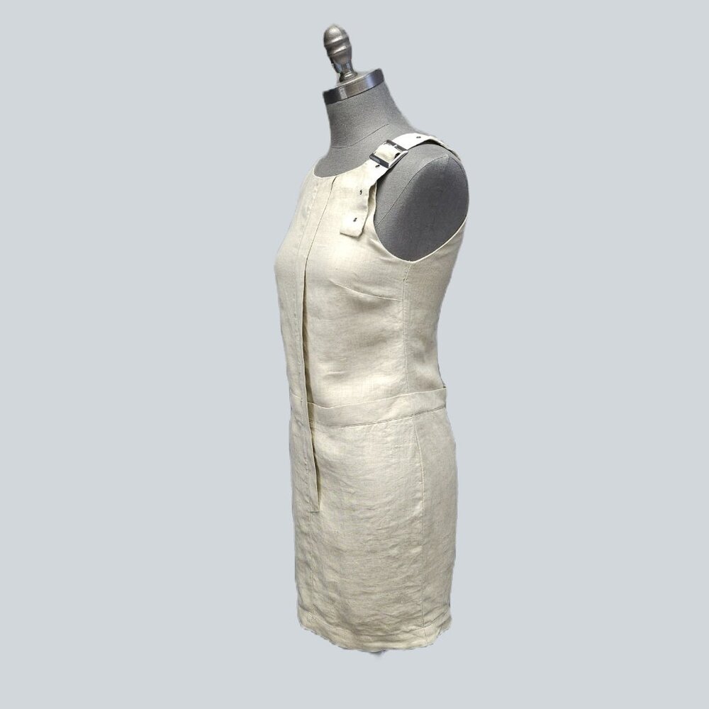 Sarah Pacini Linen Dress